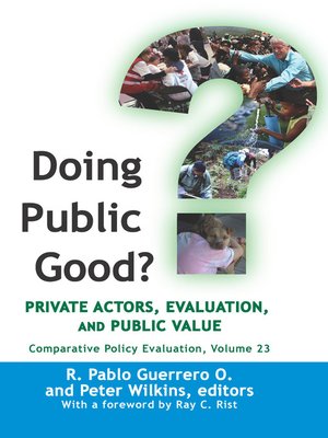 cover image of Doing Public Good?